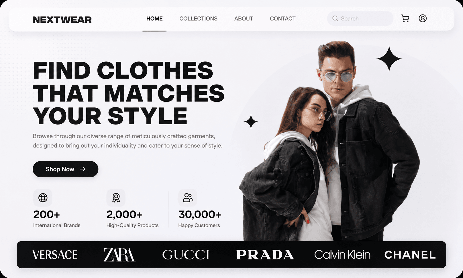 NextWear — storefront