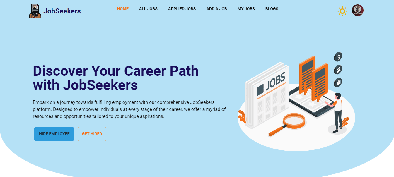 JobSeekers BD screenshot